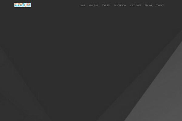 Meminz theme site design template sample