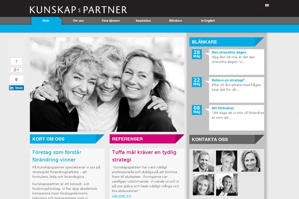 kunskapspartner.se site used Kunskapspartner