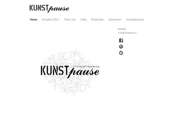 kunstpause.ch site used Kunstpause11