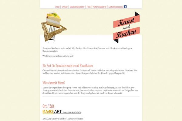 Buttercream theme site design template sample