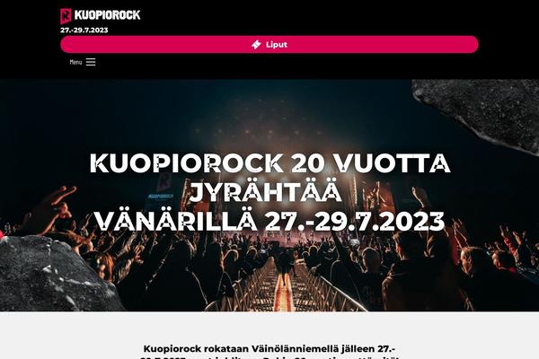 kuopiorock.fi site used Nelonenmedia