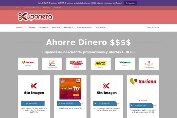 kuponera.com site used Couponpress