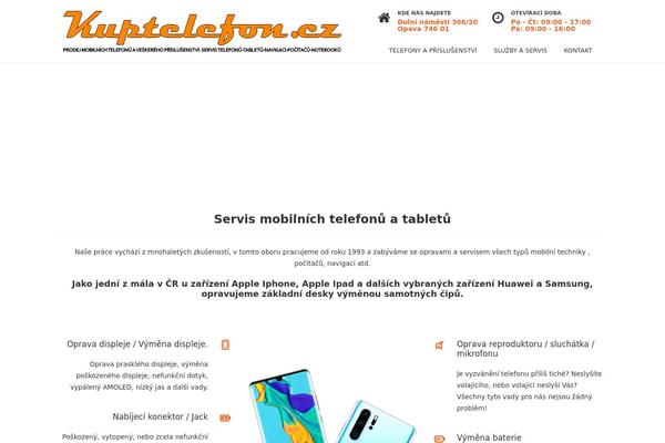 Ostrya theme site design template sample