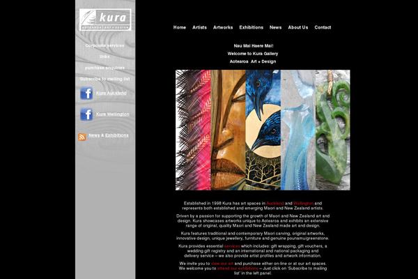 kuragallery.co.nz site used Kura