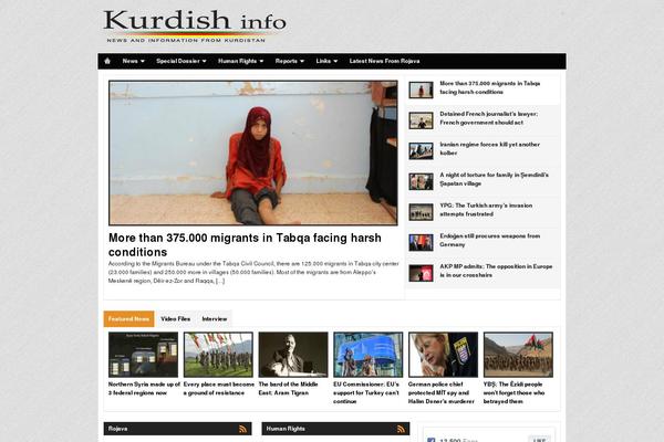 kurdishinfo.com site used Manifesto
