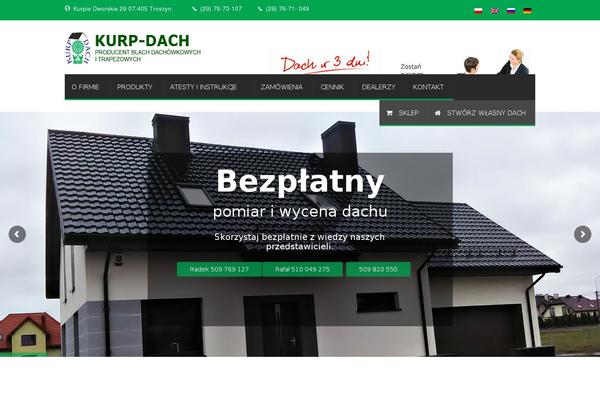 kurpdach.pl site used Dachweb