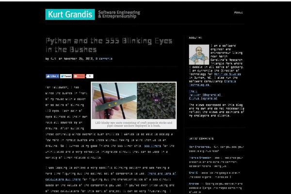 kurtgrandis.com site used Trulyminimal-package