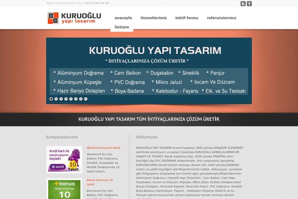 kuruogluyapitasarim.com site used Eleganza