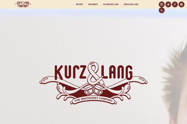 kurzandlang.com site used Umi-waterfall