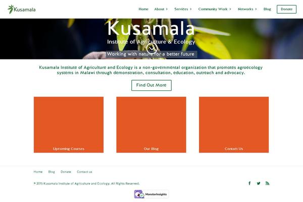 kusamala.org site used Kusamala