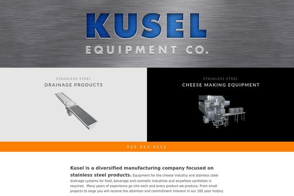 kuselequipment.com site used Kusel_v1