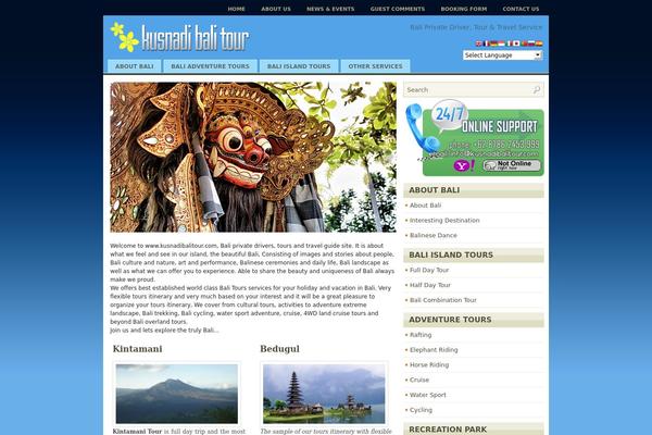 kusnadibalitour.com site used Bali-tour