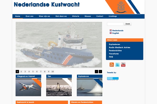 kustwacht.nl site used Raadhuis