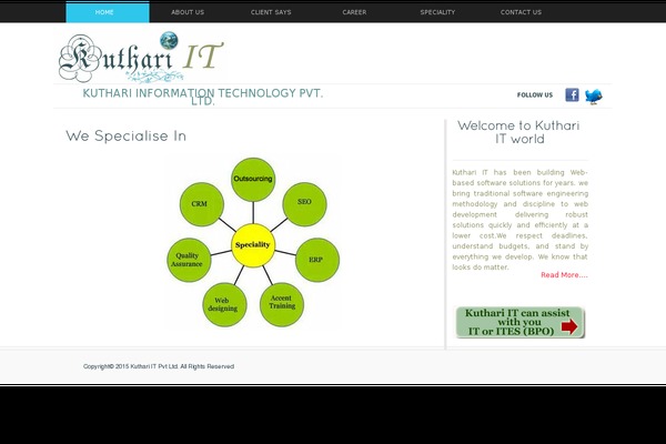 kuthariit.com site used Basics