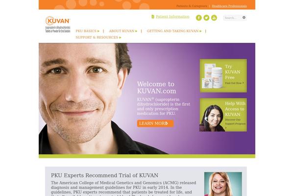 kuvan.com site used Patient