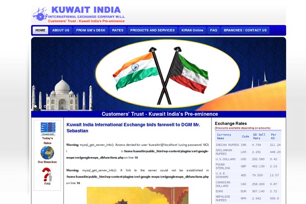 kuwaitindiaexchange.com site used Ki