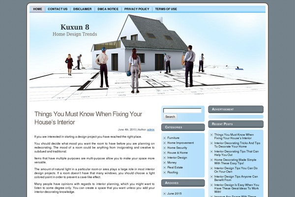 kuxun8.com site used Architecture_wp_theme_2