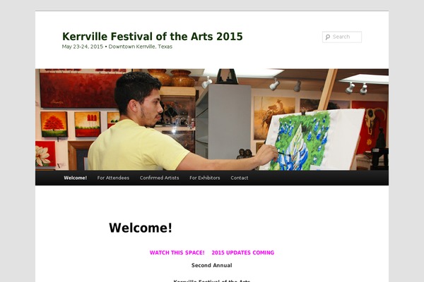 Twenty Eleven theme site design template sample