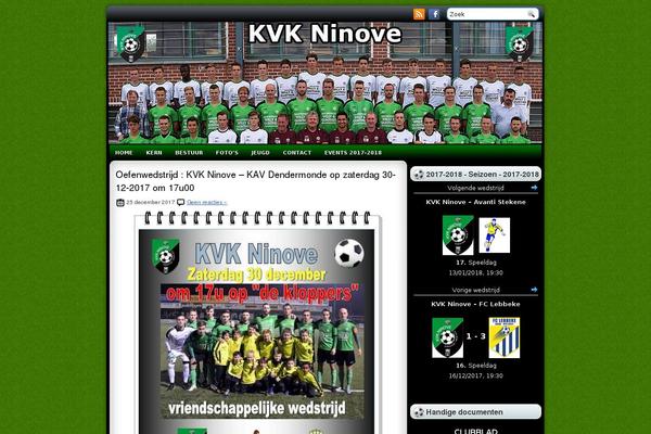 kvkninove.be site used Playfootball