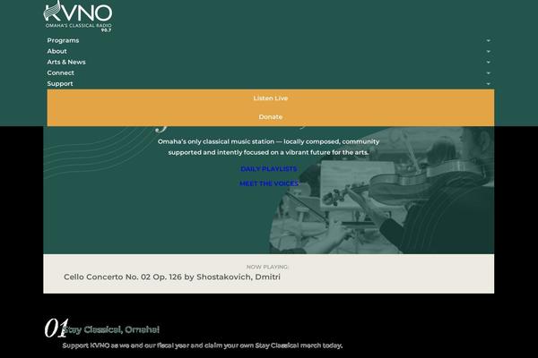 kvno.org site used Plumbweb-child