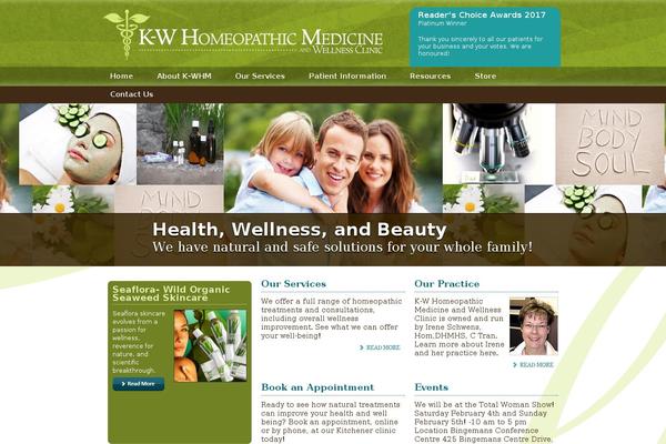 kwhomeopathicmedicine.com site used Kwhm