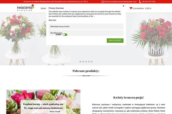 kwiaciarniabialystok.com site used Kwiaciarnia