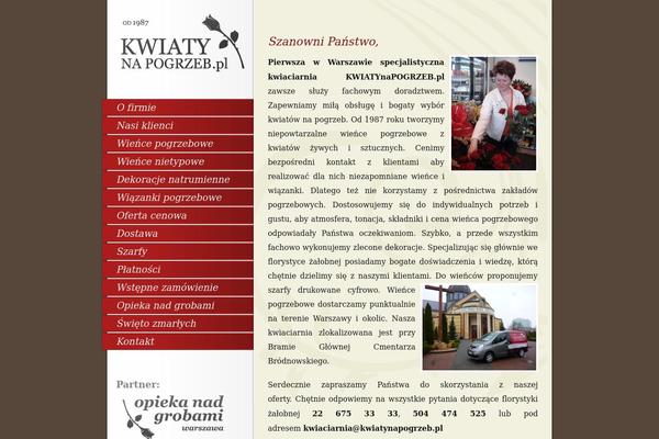 kwiatynapogrzeb.pl site used Knp20
