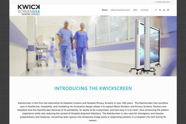 Enfold theme site design template sample