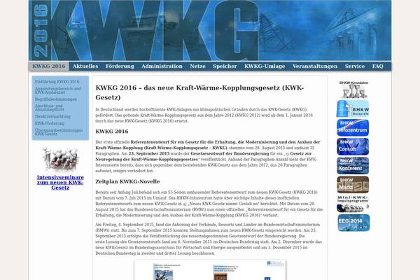 kwkg2016.de site used Kwkg2015