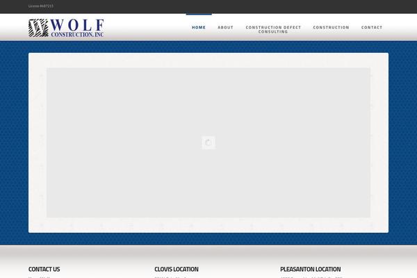 Site using X-shortcodes plugin