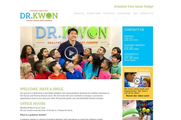 kwonpediatricdentistry.com site used Dr-kwon