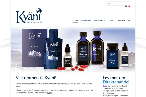 kyani.no site used Kyani