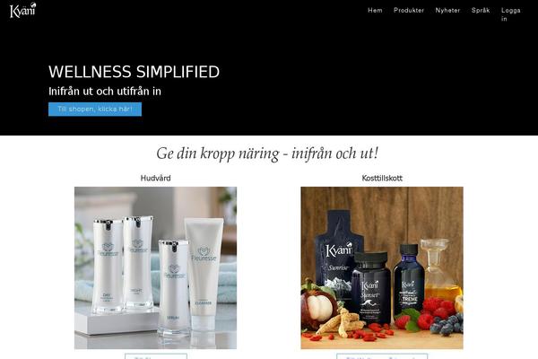 kyani theme websites examples