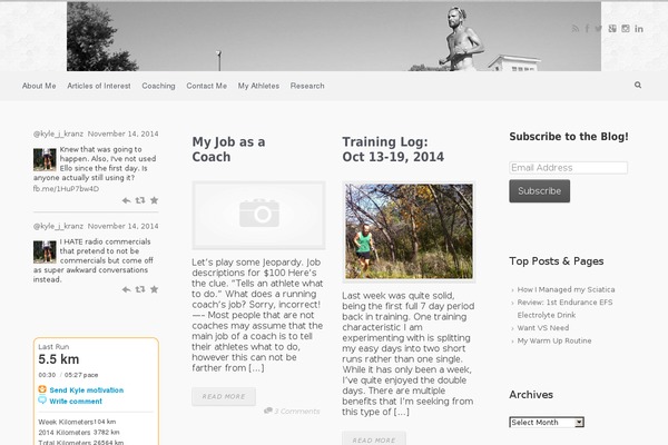 evolve theme site design template sample