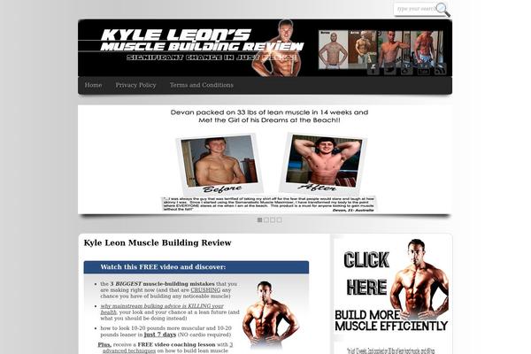 kyleleon-musclebuildingreview.com site used The-affiliate-wp-theme