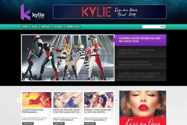 kylie.com.br site used Kylie