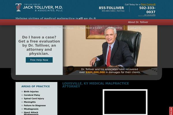 kymedicalmalpractice.com site used Tolliver