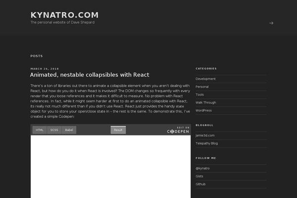 Twenty Sixteen theme site design template sample