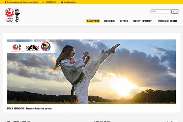 kyokushin.hr site used Sports-club
