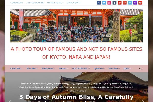 kyotodreamtrips.com site used Magazinum8_13