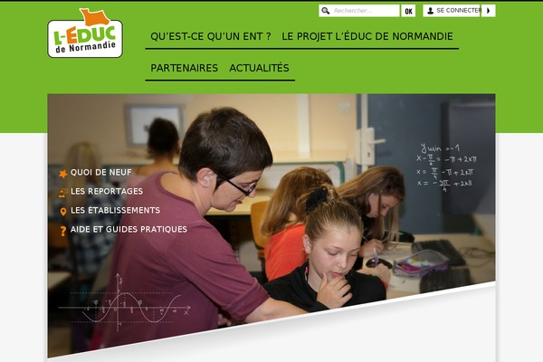 l-educdenormandie.fr site used Educ-normandie