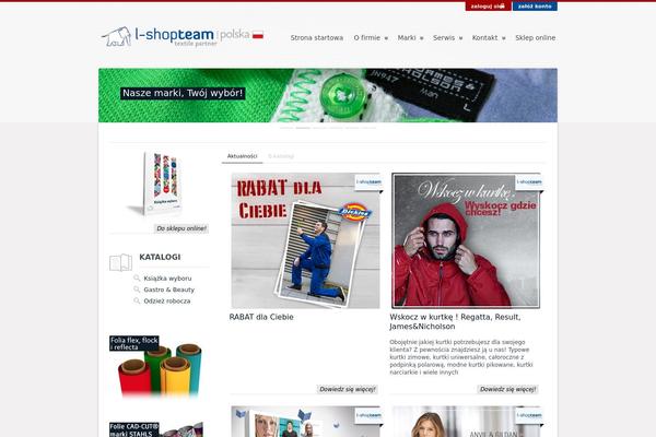 l-shop-team.pl site used L-shop-team-2013