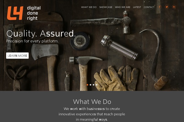 l4website theme websites examples