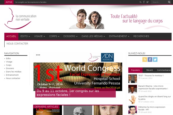 Jarida theme site design template sample