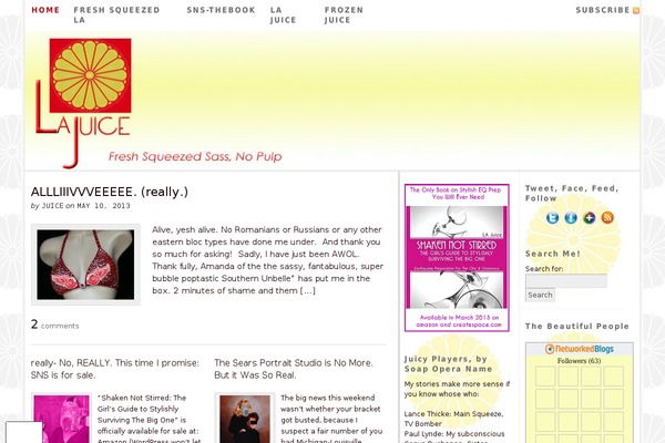 Thesis 1.8.5 theme site design template sample
