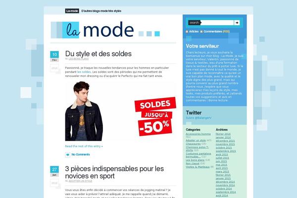 la-mode.fr site used Compositio-via-wp-themes-pro