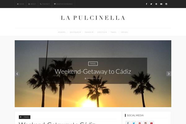 la-pulcinella.com site used Travelista-child-theme