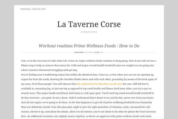 la-taverne-corse.com site used keepwriting