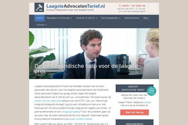 laagsteadvocatentarief.nl site used Lat