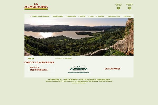 laalmoraima.es site used Theme_almoraima